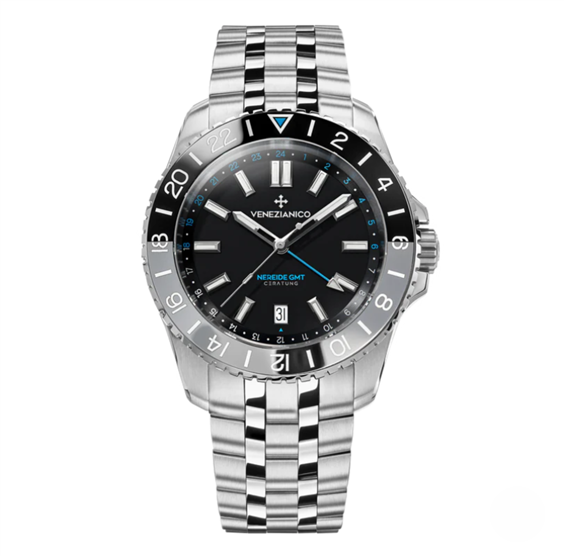 Reloj Venezianico Hombre Nereide GMT in Acero 4521500S - 4521500S